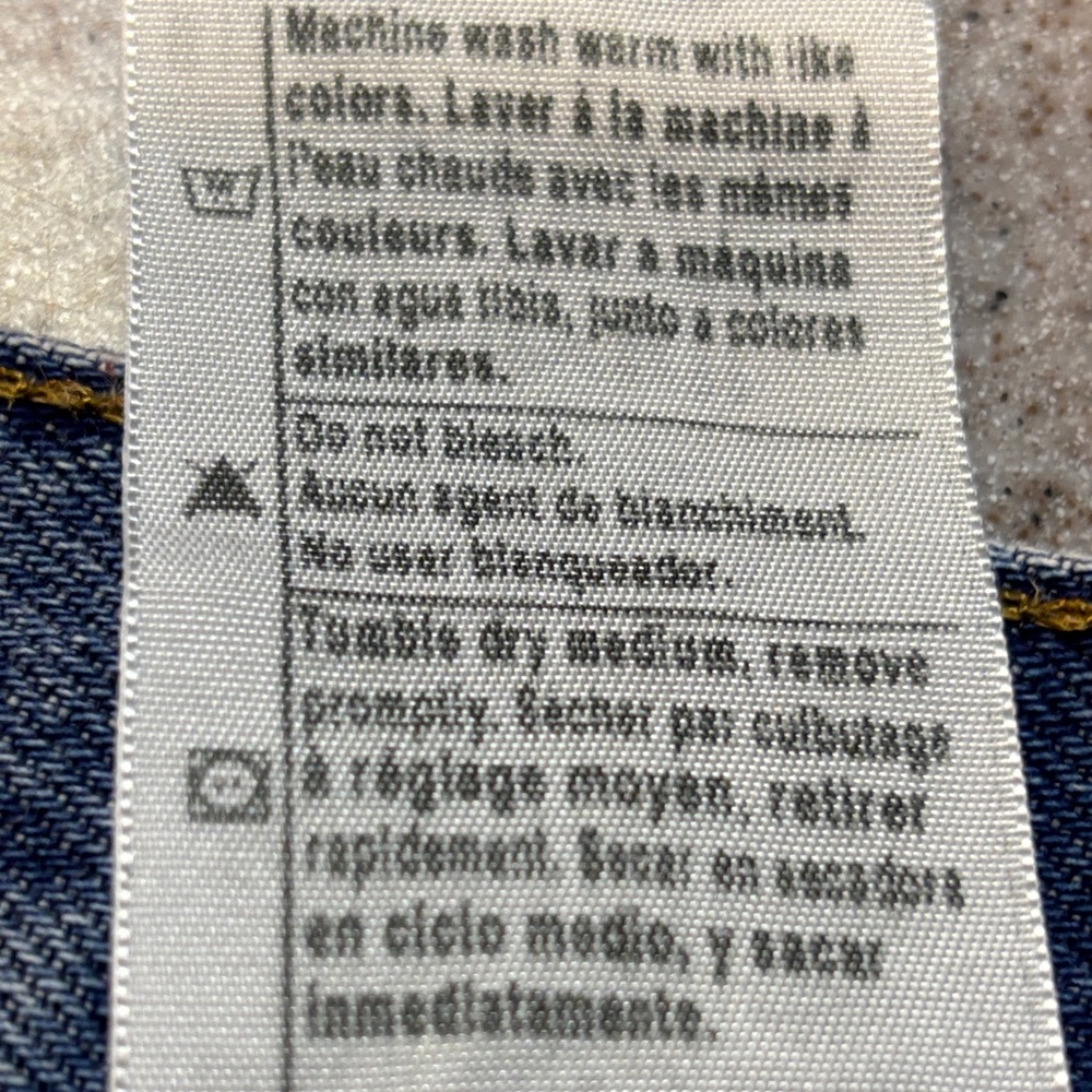 Carhartt Men’s Relaxed Fit Blue Jeans 42x32 Workwear Cabincore Denim EUC - Picture 5 of 8